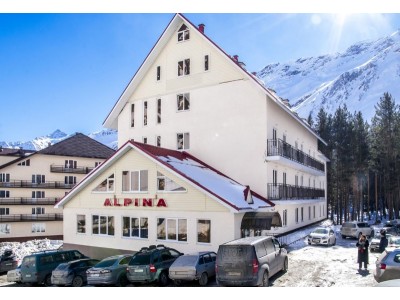 Отель Альпина Азау | Территория , внешний вид